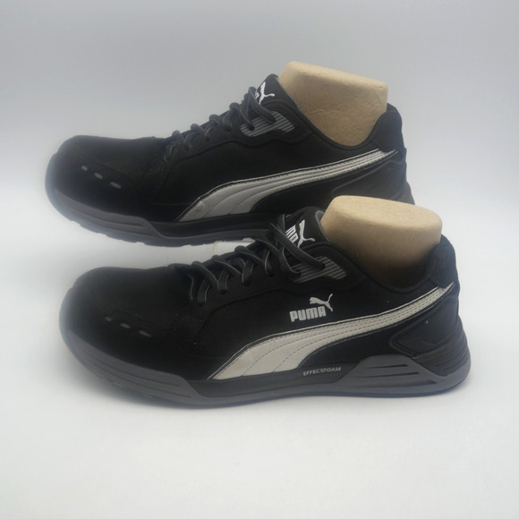 PUMA Safety Men's 8.5 Airtwist Low Composite Toe Work Shoes Black Worn Once! - Picture 3 of 8
